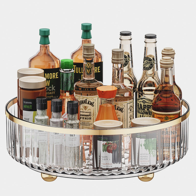 Rotating Seasoning Storage Rack 360 Degrees Kitchen Special Seasoning Storage Box Supplies